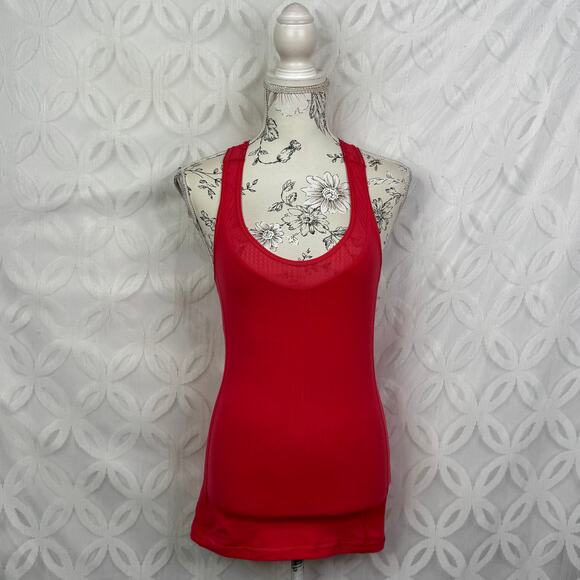lululemon athletica Tops - Lululemon Burnt Orange Racerback Tank Top Size 4